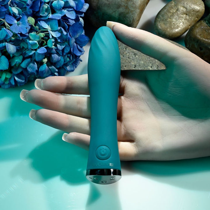 Evolved ULTRA WAVE - Blue 13 cm USB Rechargeable Mini Vibrator – Sex toys NZ by Naughtyhut. Discreet delivery nationwide.