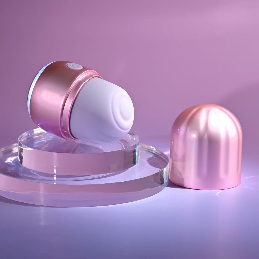 Evolved VACATION VIBES - TAPPING - Pink 8.5 cm USB Rechargeable Tapping Stimulator – Sex toys NZ by Naughtyhut. Discreet delivery nationwide.