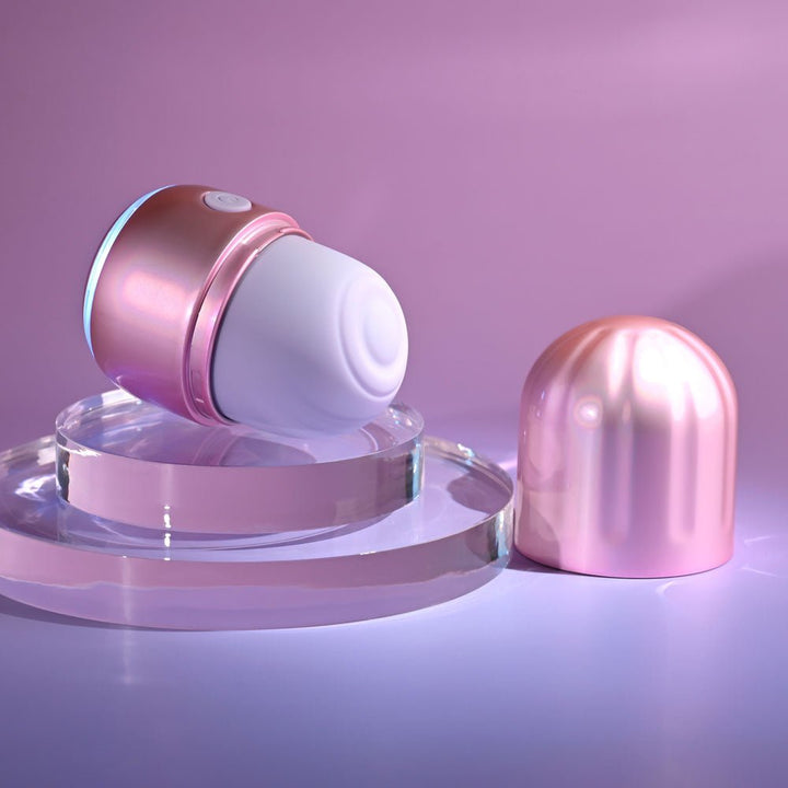 Evolved VACATION VIBES - TAPPING - Pink 8.5 cm USB Rechargeable Tapping Stimulator – Sex toys NZ by Naughtyhut. Discreet delivery nationwide.