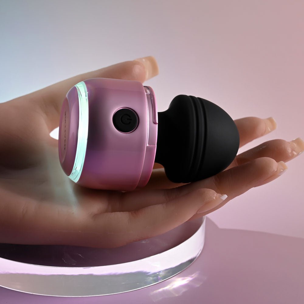 Evolved VACATION VIBES - VIBRATING - Pink/Black 8.5 cm USB Rechargeable Vibrating Stimulator – Sex toys NZ by Naughtyhut. Discreet delivery nationwide.