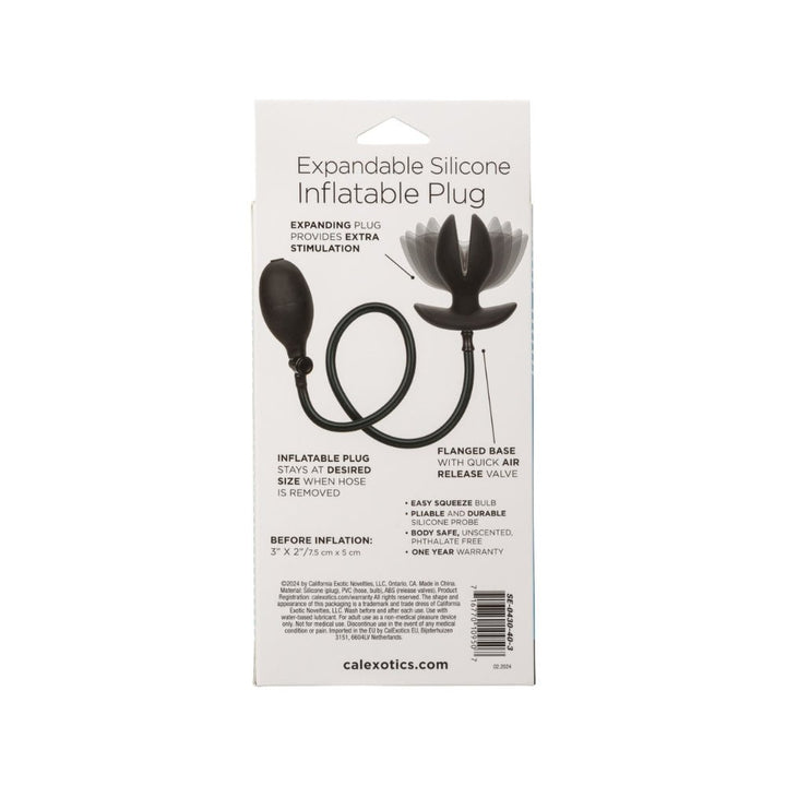 Expandable Silicone Inflatable Plug – Sex toys NZ by Naughtyhut. Discreet delivery nationwide.