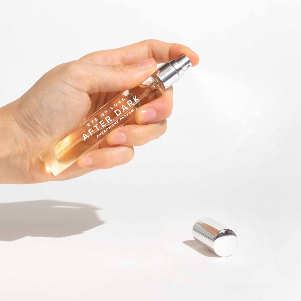 Buy Eye Of Love After Dark Pheromone Perfume - 10 ml - Coco Vanilla Scented Pheromone Perfume for Women to attract Men - 10 ml Spray – Naughtyhut NZ sex toys online. Discreet delivery & top brands.