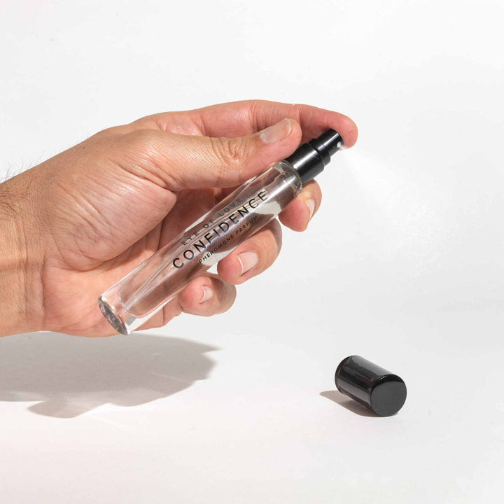 Eye Of Love Confidence Pheromone Cologne - 10 ml - Citrus Musk Scented Pheromone Cologne for Men to attract Women - 10 ml Spray – Sex toys NZ by Naughtyhut. Discreet delivery nationwide.