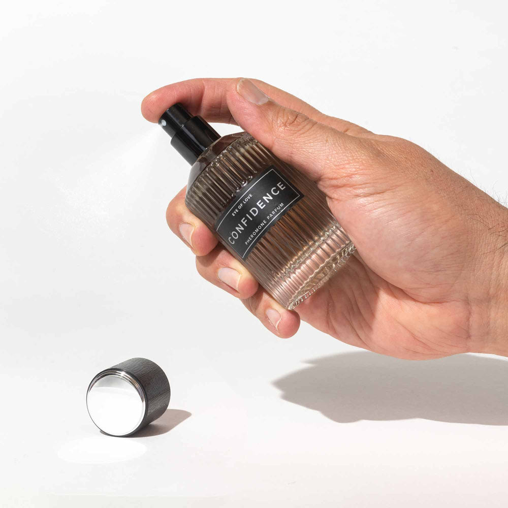 Eye Of Love Confidence Pheromone Cologne - 50 ml - Citrus Musk Scented Pheromone Cologne for Men to attract Women - 50 ml Spray – Sex toys NZ by Naughtyhut. Discreet delivery nationwide.