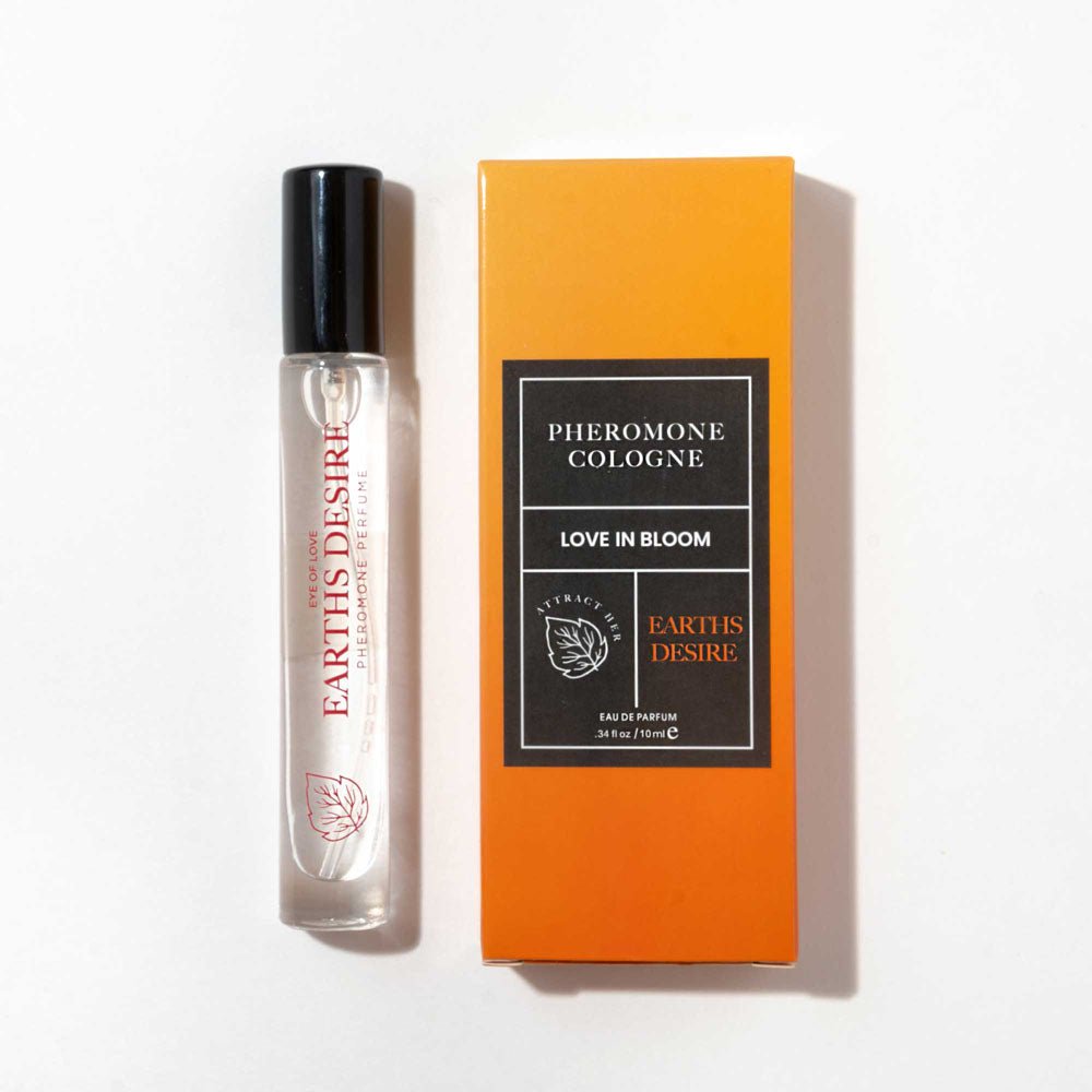 Buy Eye Of Love Love In Bloom Earths Desire Pheromone Cologne - 10ml - Cypress & Bergamot Scented Pheromone Cologne for Men to attract Women - 10 ml Spray – Naughtyhut NZ sex toys online. Discreet delivery & top brands.