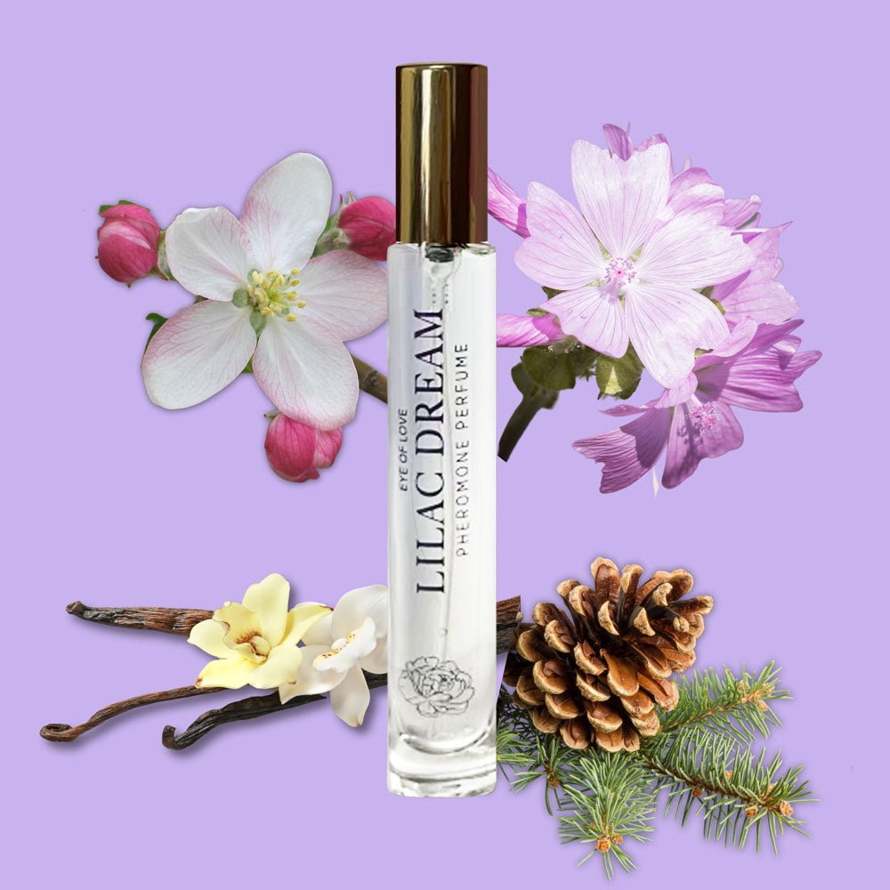 Buy Eye Of Love Love In Bloom Lilac Dream Pheromone Perfume - 10ml - Vanilla Scented Pheromone Parfum for Women to attract Men - 10 ml Spray – Naughtyhut NZ sex toys online. Discreet delivery & top brands.