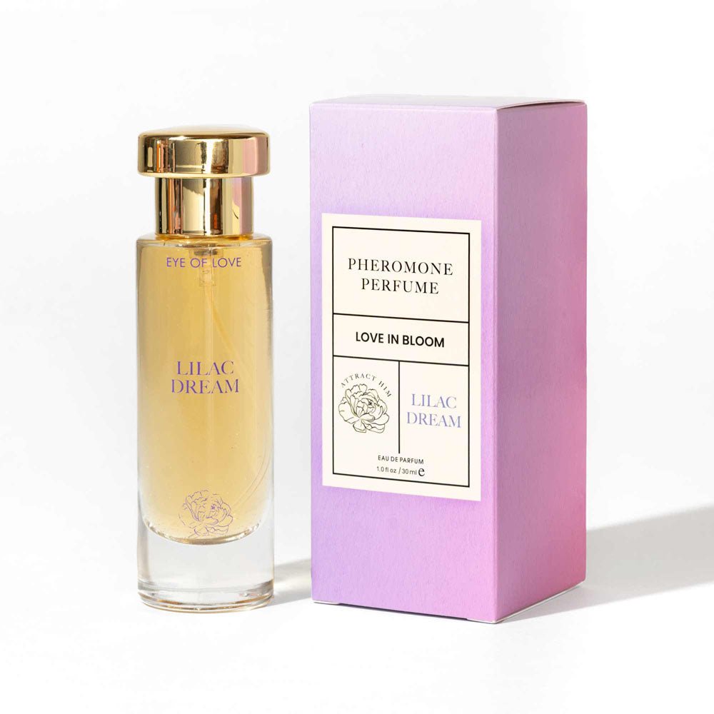 Buy Eye Of Love Love In Bloom Lilac Dream Pheromone Perfume - 30ml - Vanilla Scented Pheromone Parfum for Women to attract Men - 30 ml Spray – Naughtyhut NZ sex toys online. Discreet delivery & top brands.