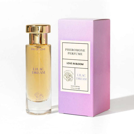 Buy Eye Of Love Love In Bloom Lilac Dream Pheromone Perfume - 30ml - Vanilla Scented Pheromone Parfum for Women to attract Men - 30 ml Spray – Naughtyhut NZ sex toys online. Discreet delivery & top brands.