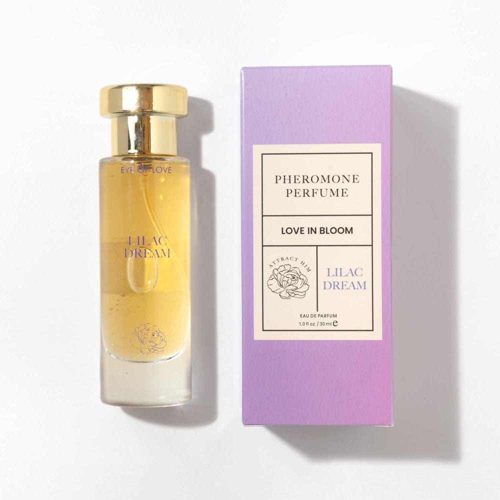 Buy Eye Of Love Love In Bloom Lilac Dream Pheromone Perfume - 30ml - Vanilla Scented Pheromone Parfum for Women to attract Men - 30 ml Spray – Naughtyhut NZ sex toys online. Discreet delivery & top brands.