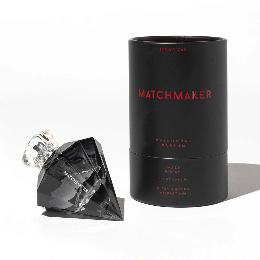 Buy Eye of Love Matchmaker Black Diamond LGTBQ - 30 ml - Pheromone Cologne for Men to attract Men - 30 ml Spray – Naughtyhut NZ sex toys online. Discreet delivery & top brands.