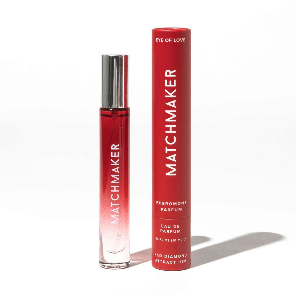 Buy Eye of Love Matchmaker Red Diamond - 10 ml - Pheromone Parfum for Women to attract Men - 10 ml Spray – Naughtyhut NZ sex toys online. Discreet delivery & top brands.