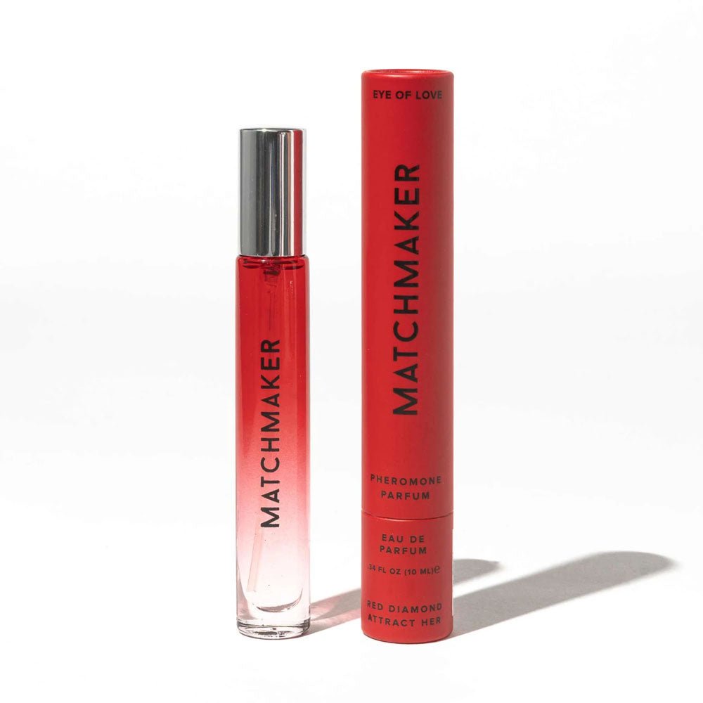 Buy Eye of Love Matchmaker Red Diamond LGTBQ - 10 ml - Pheromone Parfum for Women to attract Women - 10 ml Spray – Naughtyhut NZ sex toys online. Discreet delivery & top brands.