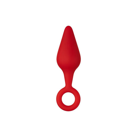 Buy F - 10: SILICONE PLUG W/ PULL RING – Naughtyhut NZ sex toys online. Discreet delivery & top brands.