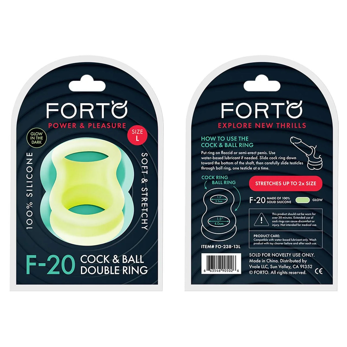 Forto F-20: BALLS STRETCHER (LIQUID SILICONE)