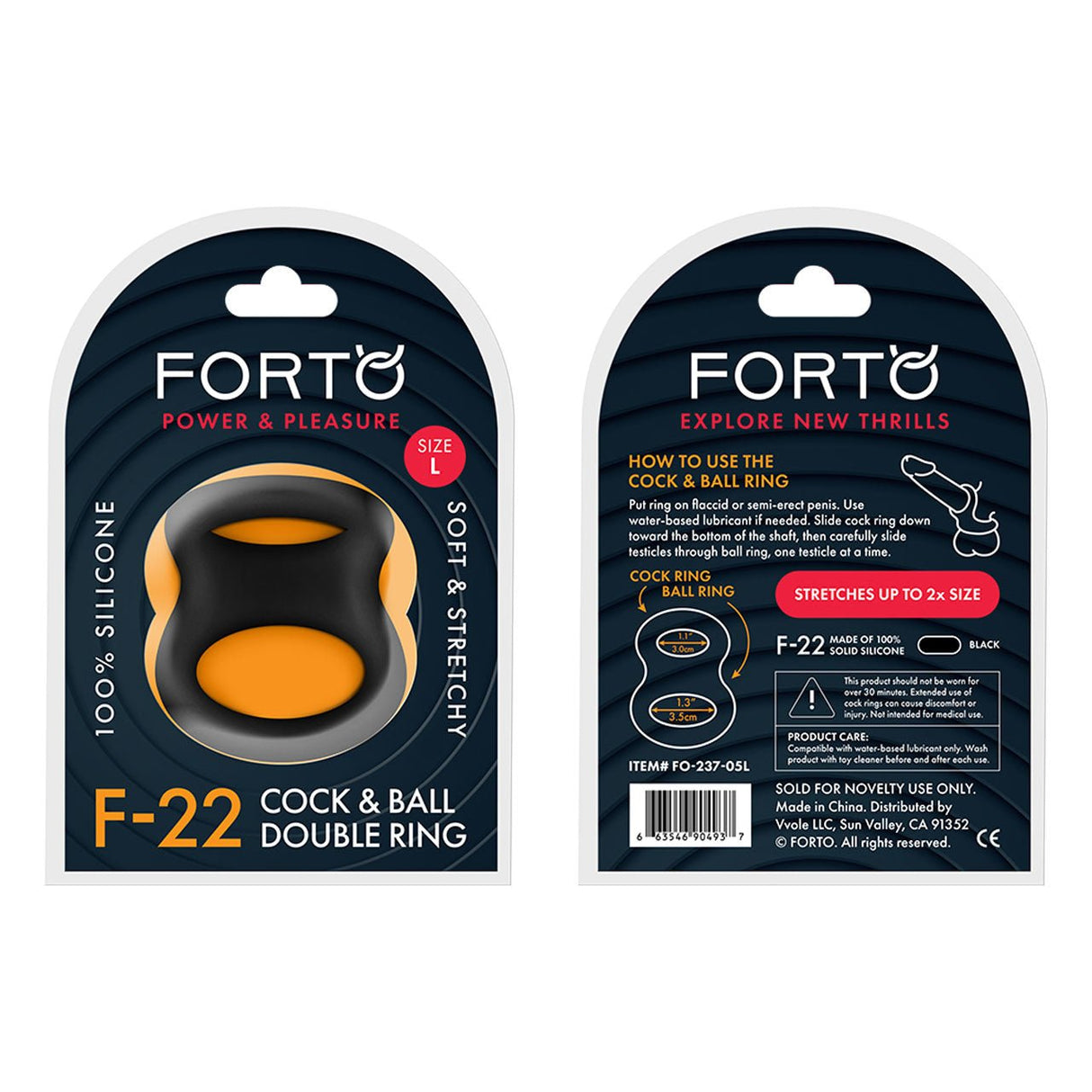 Buy F - 22: D RING (LIQUID SILICONE) – Naughtyhut NZ sex toys online. Discreet delivery & top brands.