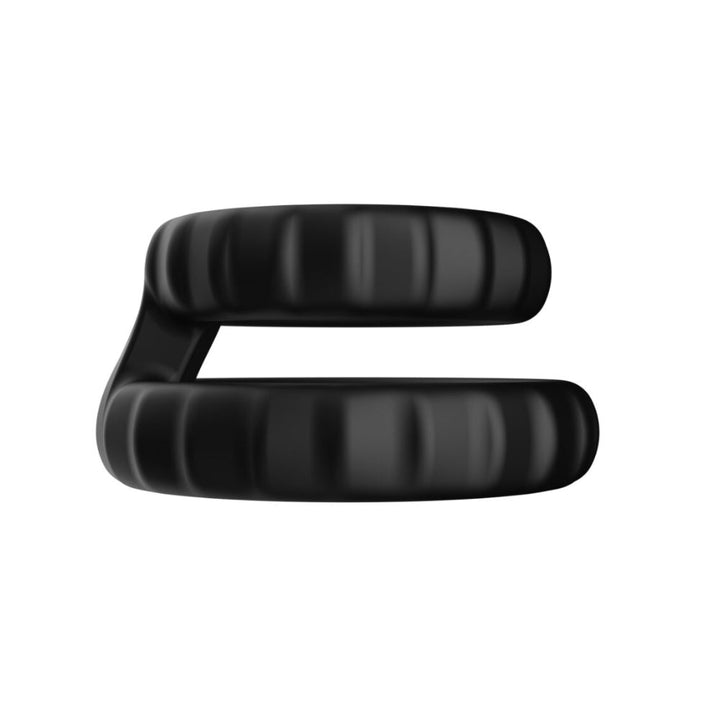 F - 43: Tiered Cock & Ball Ring - Black – Sex toys NZ by Naughtyhut. Discreet delivery nationwide.