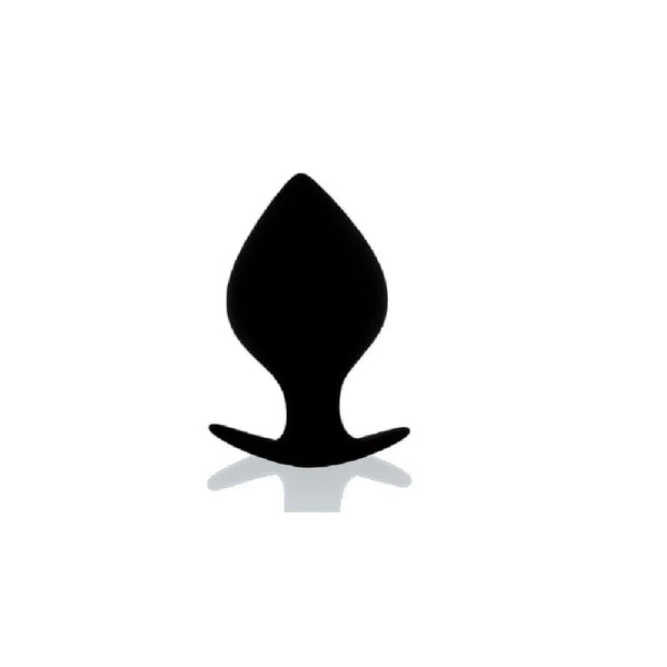 Forto F-63 Rattler Spade plug in Black, size L, spade silhouette on white