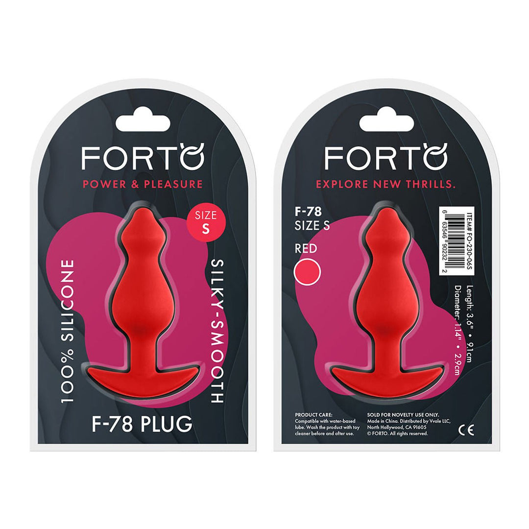 F - 78: POINTEE 100% SILICONE PLUG – Sex toys NZ by Naughtyhut. Discreet delivery nationwide.