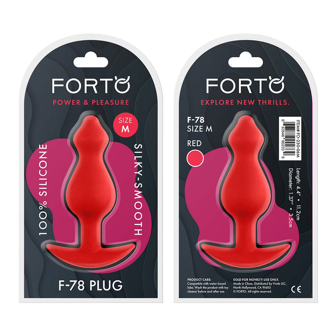 F - 78: POINTEE 100% SILICONE PLUG – Sex toys NZ by Naughtyhut. Discreet delivery nationwide.