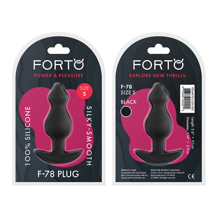 F - 78: POINTEE 100% SILICONE PLUG – Sex toys NZ by Naughtyhut. Discreet delivery nationwide.