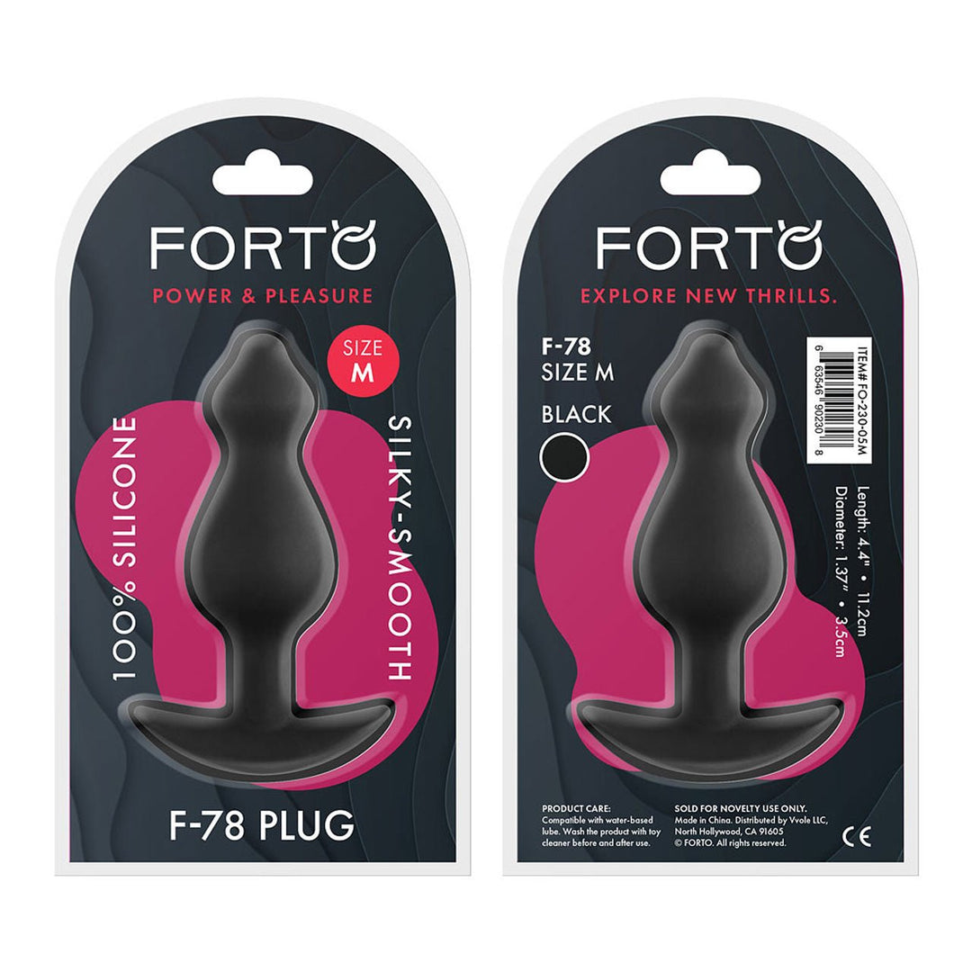 F - 78: POINTEE 100% SILICONE PLUG – Sex toys NZ by Naughtyhut. Discreet delivery nationwide.