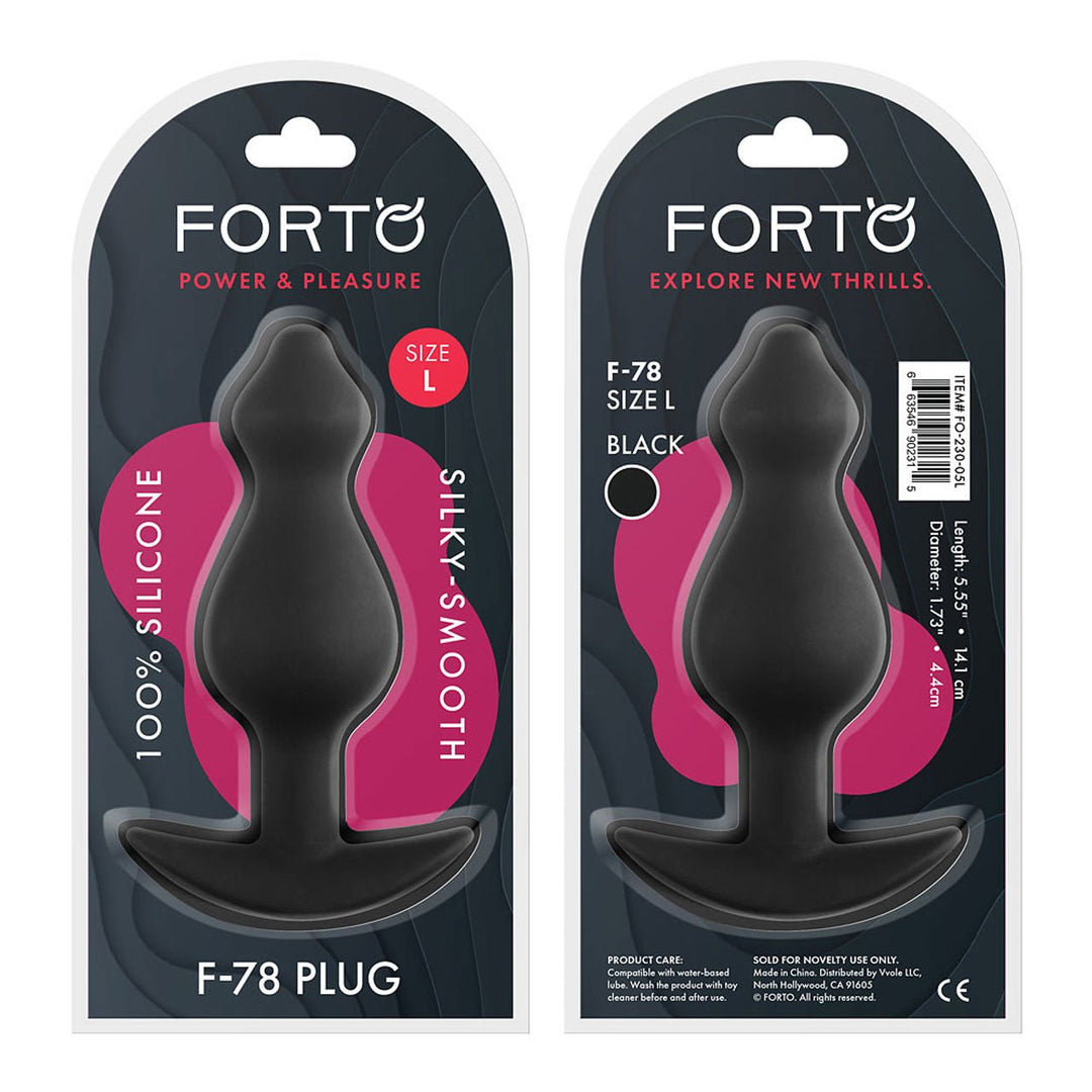F - 78: POINTEE 100% SILICONE PLUG – Sex toys NZ by Naughtyhut. Discreet delivery nationwide.