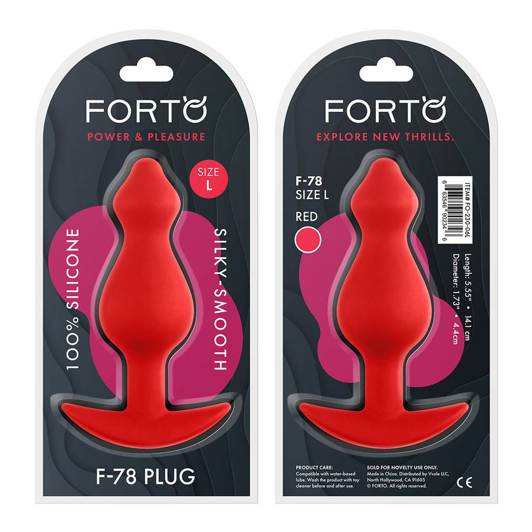 F - 78: POINTEE 100% SILICONE PLUG – Sex toys NZ by Naughtyhut. Discreet delivery nationwide.