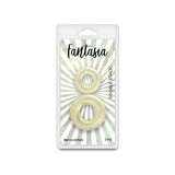 Buy Fantasia - Double Stack - Amber - Amber Cock Rings - Set of 2 Sizes – Naughtyhut NZ sex toys online. Discreet delivery & top brands.