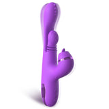 Buy Fantasy For Her IntiMotion Pulse Pro - Purple 24 cm USB Rechargeable Swirling & Flicking Rabbit Vibrator – Naughtyhut NZ sex toys online. Discreet delivery & top brands.
