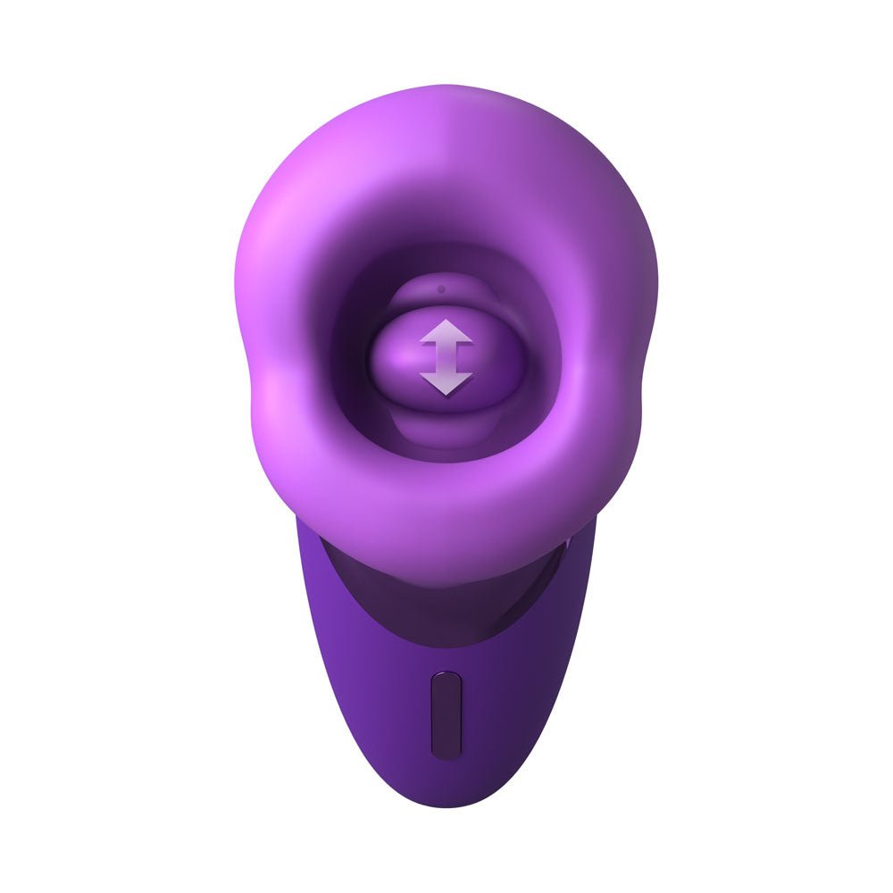 Fantasy For Her Pleasure Sucker - Purple USB Rechargeable Sucking, Licking & Vibrating Stimulator – Sex toys NZ by Naughtyhut. Discreet delivery nationwide.