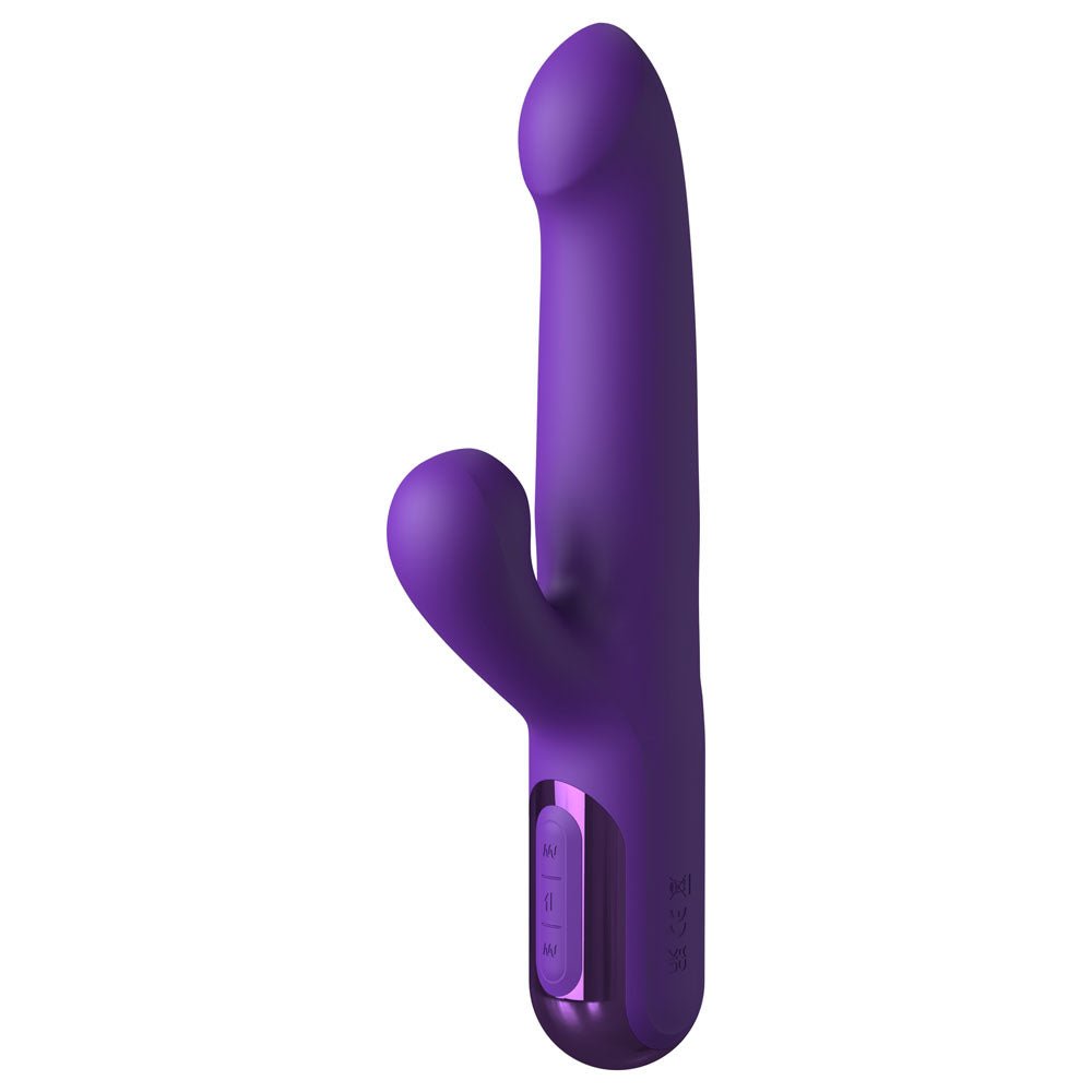 Fantasy For Her Super SoniX Thruster - Purple USB Rechargeable Thrusting Rabbit Vibrator – Sex toys NZ by Naughtyhut. Discreet delivery nationwide.