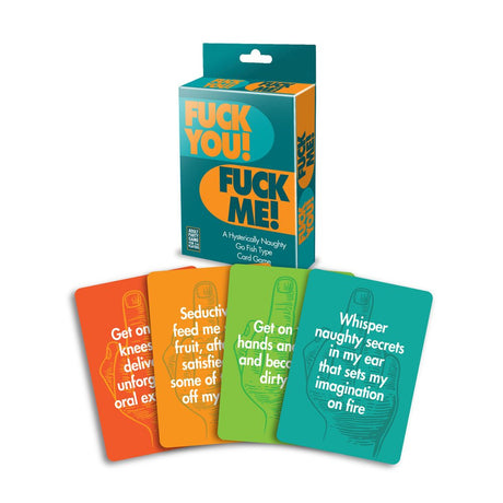 Buy F*ck You, F*ck Me - Party Card Game – Naughtyhut NZ sex toys online. Discreet delivery & top brands.