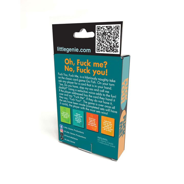 F*ck You, F*ck Me - Party Card Game – Sex toys NZ by Naughtyhut. Discreet delivery nationwide.