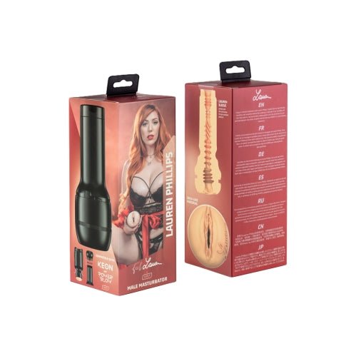 Buy Feel Lauren Phillips by KIIROO Stars Collection Strokers PowerBlow compatible – Naughtyhut NZ sex toys online. Discreet delivery & top brands.