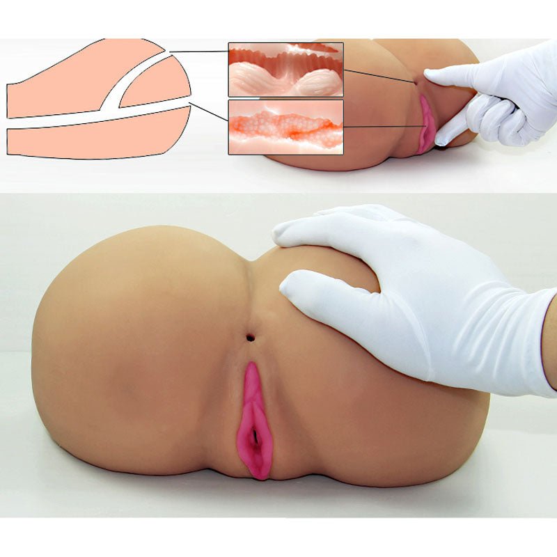 Feel Me Bare Giga Ass Masturbator - Flesh Lifesize Mega Masturbator – Sex toys NZ by Naughtyhut. Discreet delivery nationwide.