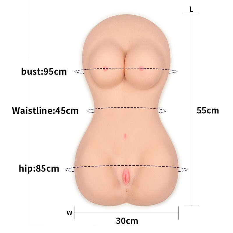 Buy Feel Me Bare Mega Masturbator - Flesh Lifesize Mega Masturbator – Naughtyhut NZ sex toys online. Discreet delivery & top brands.