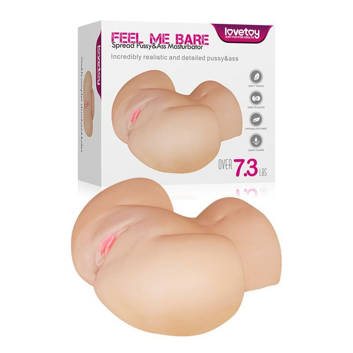 Feel Me Bare Perfect Pussy & Ass - Flesh Missionary Style Masturbator – Sex toys NZ by Naughtyhut. Discreet delivery nationwide.