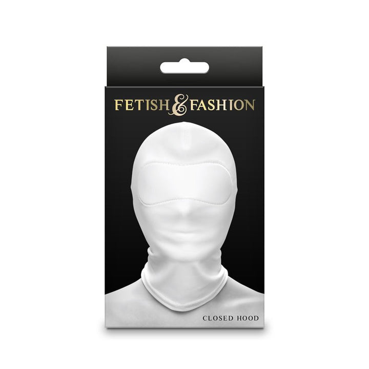 Fetish & Fantasy - Closed Hood - White - White Hood – Sex toys NZ by Naughtyhut. Discreet delivery nationwide.