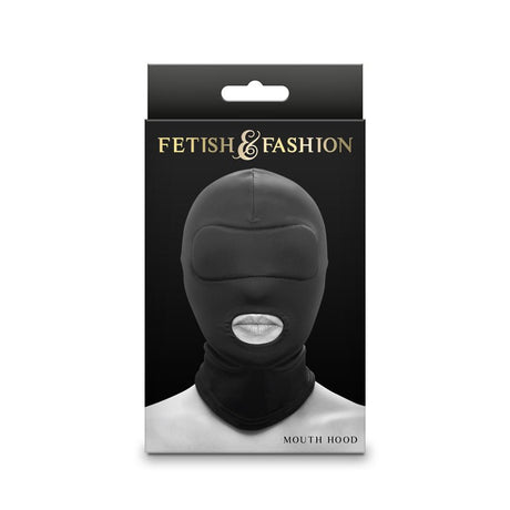 Buy Fetish & Fantasy - Mouth Hood - Black - Black Hood – Naughtyhut NZ sex toys online. Discreet delivery & top brands.