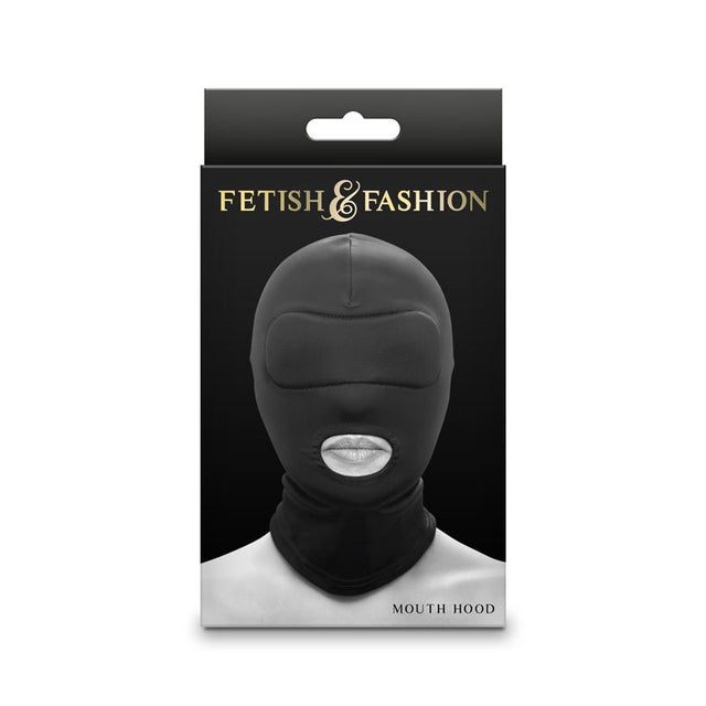Buy Fetish & Fantasy - Mouth Hood - Black - Black Hood – Naughtyhut NZ sex toys online. Discreet delivery & top brands.