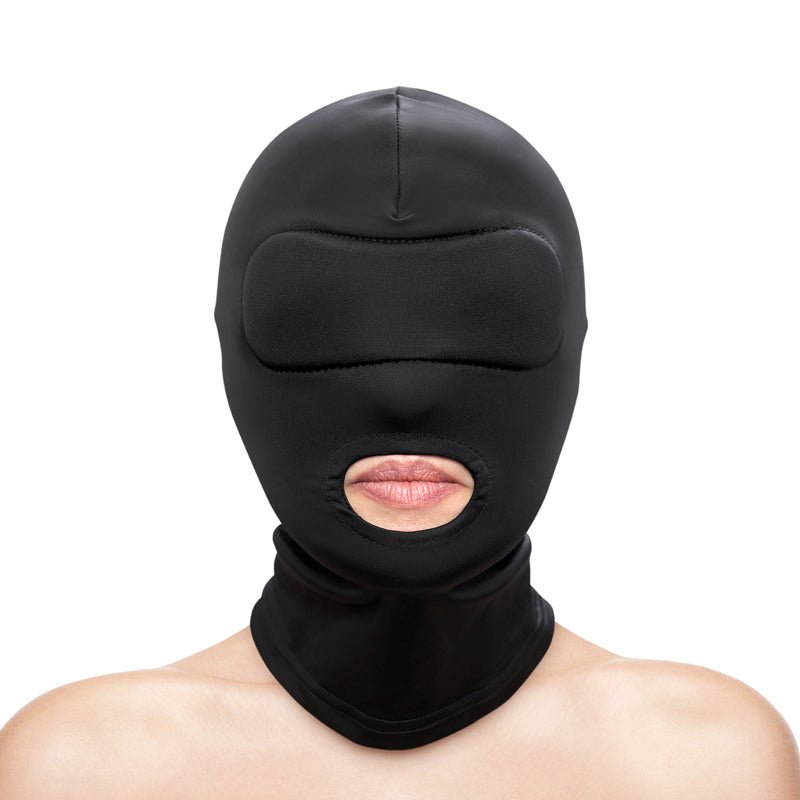 Buy Fetish & Fantasy - Mouth Hood - Black - Black Hood – Naughtyhut NZ sex toys online. Discreet delivery & top brands.
