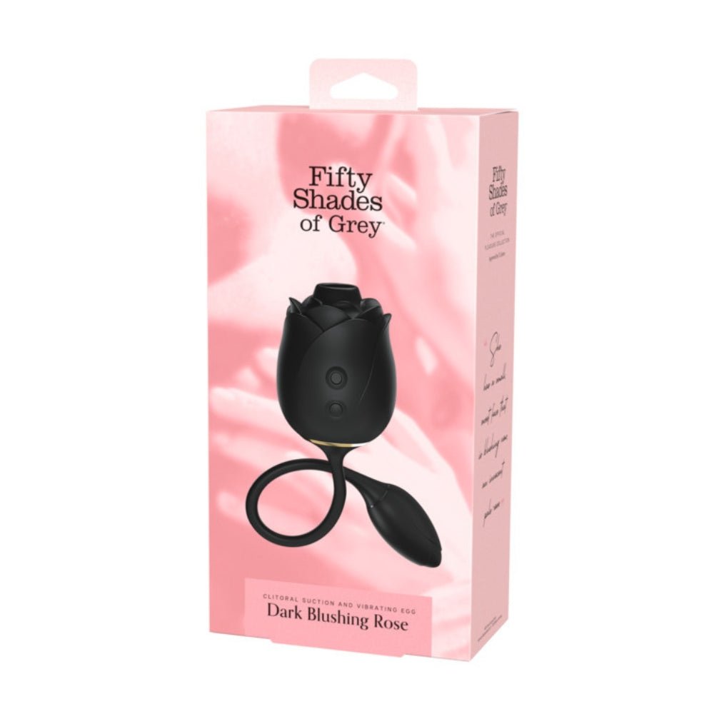 Buy Fifty Shades of Grey Dark Blushing Rose – Naughtyhut NZ sex toys online. Discreet delivery & top brands.
