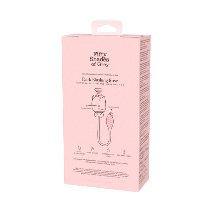 Fifty Shades of Grey Dark Blushing Rose – Sex toys NZ by Naughtyhut. Discreet delivery nationwide.