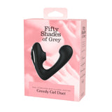 Buy Fifty Shades of Grey Greedy Girl Duet – Naughtyhut NZ sex toys online. Discreet delivery & top brands.
