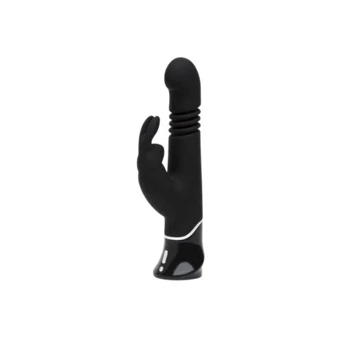 Fifty Shades of Grey Greedy Girl Thrusting Rabbit in Black, ribbed thrusting shaft