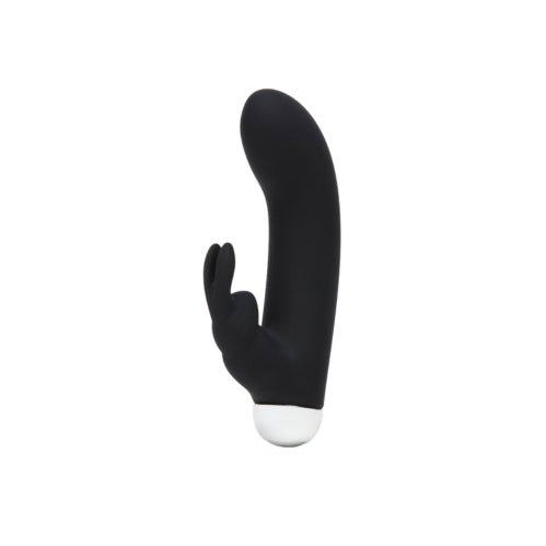Fifty Shades of Grey Greedy Girl Rechargeable Mini Rabbit Vibrator Black – Sex toys NZ by Naughtyhut. Discreet delivery nationwide.