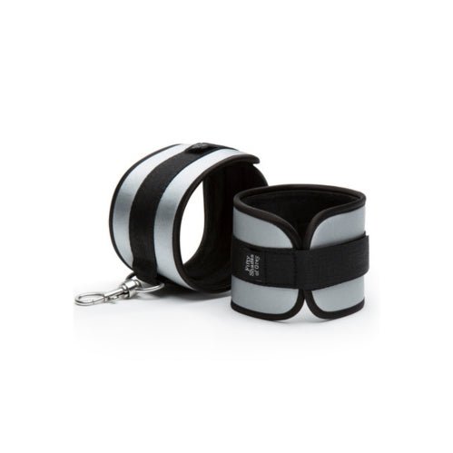Buy Fifty Shades of Grey Hard Limits Restraint Kit Silver – Naughtyhut NZ sex toys online. Discreet delivery & top brands.