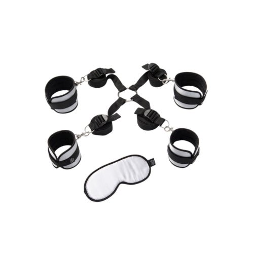 Fifty Shades of Grey Hard Limits Restraint Kit Silver – Sex toys NZ by Naughtyhut. Discreet delivery nationwide.