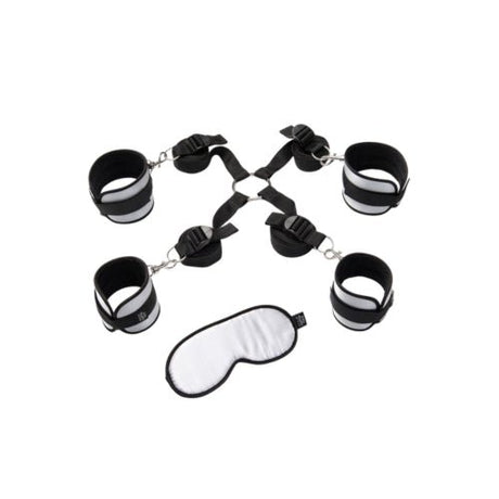 Buy Fifty Shades of Grey Hard Limits Restraint Kit Silver – Naughtyhut NZ sex toys online. Discreet delivery & top brands.