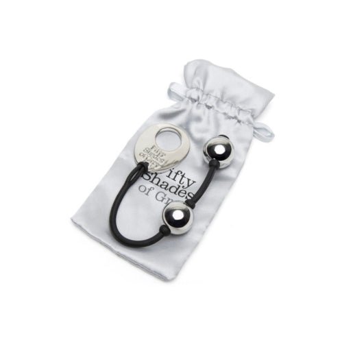 Fifty Shades of Grey Inner Goddess Silver Jiggle Balls 67g Silver – Sex toys NZ by Naughtyhut. Discreet delivery nationwide.